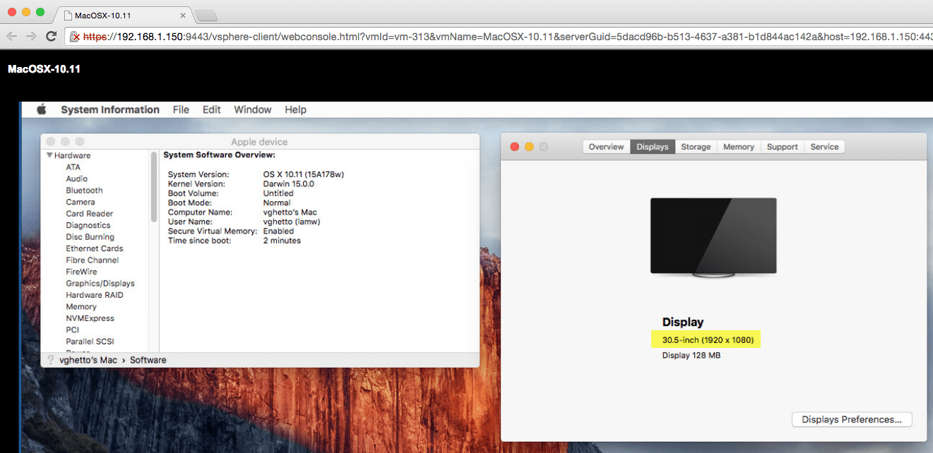 run mac os x on windows 7 vmware player